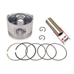 Accessoires pour Motos - Ensemble de Segments de Piston Moteur Adapté aux Pistons et Composants GY6 50cc 60cc 80cc 100cc - Product Image 1
