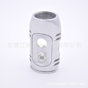 Aluminum Alloy Sleeve Custom Machined Parts CNC Lathe Round Shape 150mm <b>Max</b> Diameter Finishing Accuracy - Product Image 4