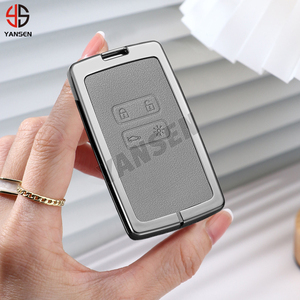 Housse de télécommande de voiture pour <span class=keywords><strong>Renault</strong></span> <span class=keywords><strong>Megane</strong></span> <span class=keywords><strong>2</strong></span> 3 Clio Scenic Duster Espace 5 Kadjar Auto Key Fob Shell Keychain - Product Image 3