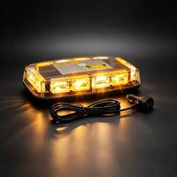 Neue Rotierende 72W LED-Blitzleuchte Wasserdichter Dach-Warnlichtstreifen Magnetisches Notfall-Signalleuchte 12V