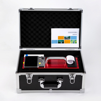 Rétroréflectomètre de marquage routier pour nuit pluvieuse, haute précision, protection IP54, 1.05/88.76 RL, sec/humide/pluie, EN1463 ASTM, 1 an