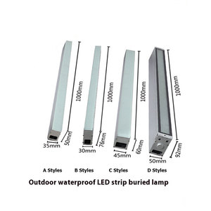 Luces LED de Alta Calidad para Pavimento, IP67 Impermeables, 12W, Cableadas, Bajo Voltaje 12V 24V, para Caminos, Jardines, Exteriores, Subterráneas - Product Image 3