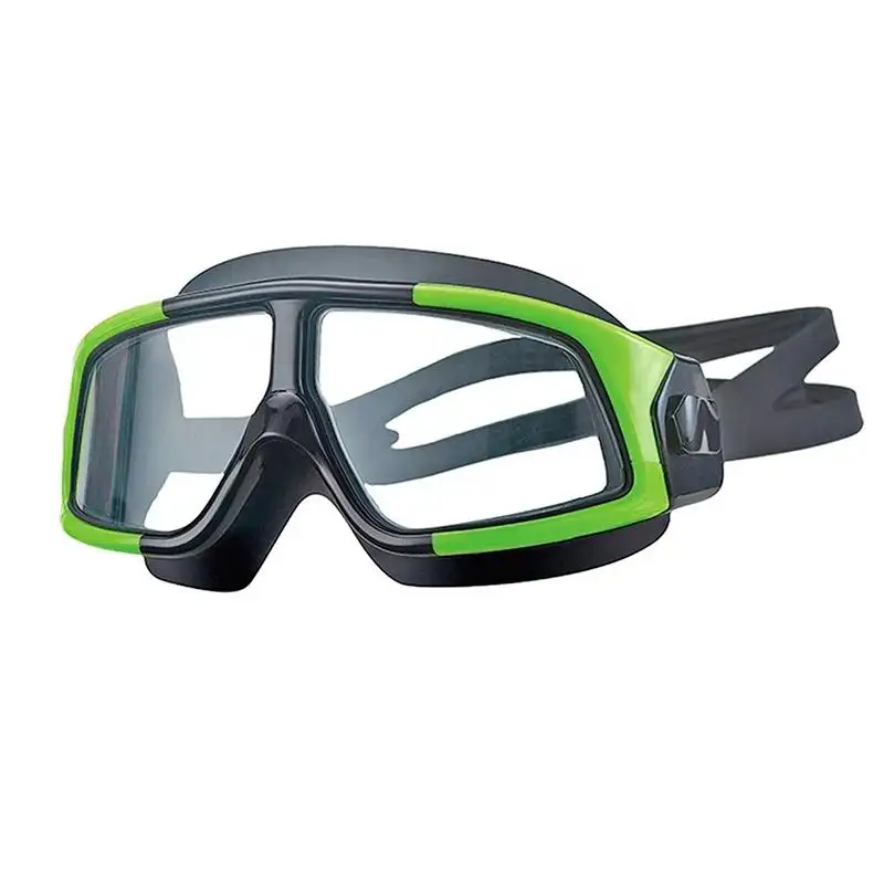 New Style Amazon Adjustable Silicone Strap Anti-fog Swimming Goggles Swim Glasses for Adult