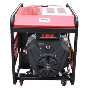 เครื่องกำเนิดไฟฟ้าเบนซินเฟสเดียว CQHAUWEI HW23000LE 18KW |   AVR, ถังน้ำมัน 35 ลิตร พร้อมล้อ, เครื่องยนต์ V-Twin 999 ซีซี |   สำหรับบ้านขนาดใหญ่และระบบสำรองไฟ - Product Image 1