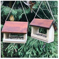 Modèle de mangeoire à oiseaux Vogelhaus NISTKASTEN XJY-SP20211125 conception portable pour accrocher