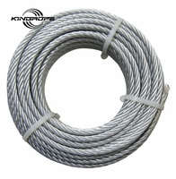 Cable de Acero Galvanizado de Alto Contenido de Carbono de 18-32 mm 6x37+FC con Servicios de Soldadura y Doblado
