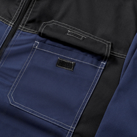 Veste de travail robuste en toile personnalisée pour hommes, idéale pour la construction, la manutention en entrepôt, la peinture et l'usine
