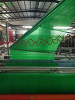 UV-gestabiliseerd maagdelijk HDPE bouwveiligheidsnet op maat, scheurbestendig gaas, snijwerk 1mm, bouwplaats valbeveiliging