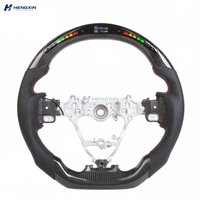 Volant intelligent en fibre de carbone amélioré avec LED, compatible avec Toyota Corolla Levin RAV4 2014-2018, modification automobile