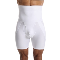 Shorts de compression respirants et écologiques pour hommes, 5 pouces, taille haute, contrôle du ventre, ceinture de maintien, correcteur de posture, rehausseur de fessiers