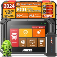 Scanner Diagnostico ANCEL V6 HD 2025 per Camion Diesel, Rigenerazione DPF, Codifica ECU, Programmazione Bidirezionale OBD2 Elettronico