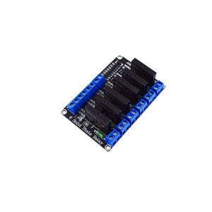 ฮงเว่ย ไมโคร 6 ช่อง 5V โมดูลรีเลย์โซลิดสเตตระดับต่ำพร้อมฟิวส์ควบคุมอุตสาหกรรม - Product Image 1