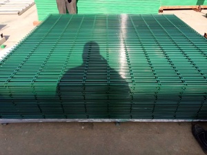 Venta de fábrica OEM/PDM 358 Valla de malla de alambre soldada antiescalada Valla de carretera de Prisión de seguridad galvanizada Precio barato con tratamiento térmico - Product Image 5