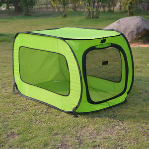 Faltbares Haustier zelt Hunde käfig Laufs tall Zaun Welpen Zwinger Haustier Katze Hund Spiel zelte Tunnel Rechteckige atmungsaktive Hunde Tragbares Haus - Product Image 2