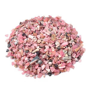 Pietra Naturale Rossa Cristallina Frantumata a Piccole Particelle per Vasi di Fiori, Decorazione Paesaggistica, Artigianato Feng Shui Fatto a Mano - Product Image 4