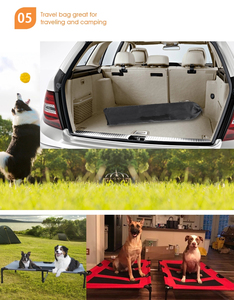 Cama Elevada para Perros, para Interiores y Exteriores, de Tela Oxford Lavable, para Todas las Estaciones, Proveedor Personalizado de Fábrica, Fabricante ODM OEM - Product Image 5