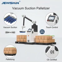 Robot de palettisation de cartons entièrement automatique de 60 kg, type de levage à 6 axes pour palettiseur de grandes boîtes, machine industrielle