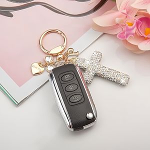 Llavero con Letra Inicial del Alfabeto, Cristal Brillante y Diamantes de Imitación, Colgante para Bolsos, Joyería, Regalos de Bautizo, Recuerdo Cristiano - Product Image 3