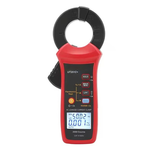 Pinza Amperimétrica de Corriente de Fuga UT251C+ 60A AC, Amperímetro Digital Tipo Alicates, True RMS, Retención de Pico, Certificación CE/RoHS, Armónico 1-20 - Product Image 1