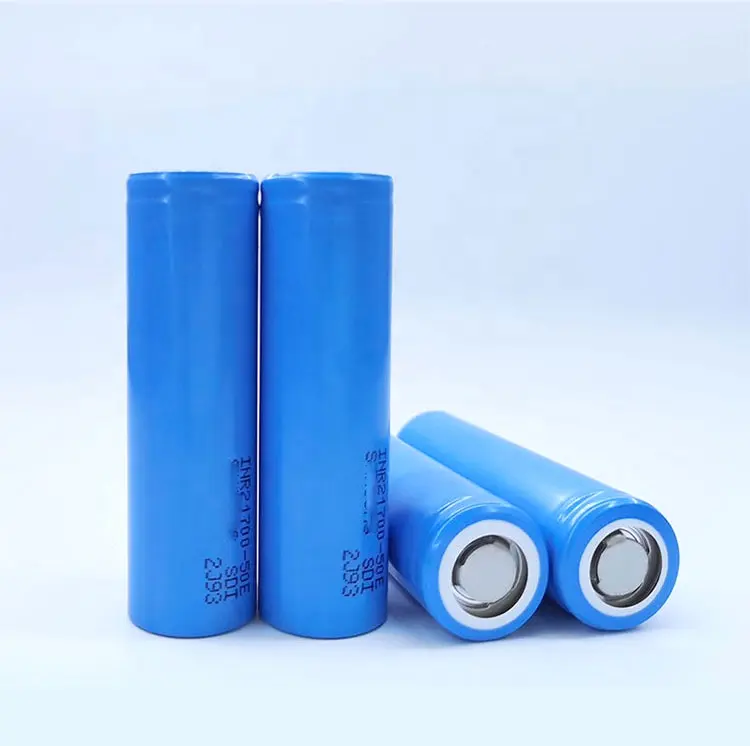 INR 21700 50E 5000 mAh Lithium Battery High Capacity Flashlight Battery 10A Continuous Discharge