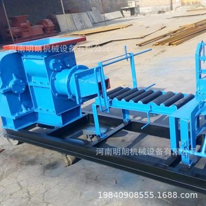 เครื่องทำบล็อกกลวง Minglang Machinery เครื่องขึ้นรูปอิฐดินเหนียวแบบไฮดรอลิก สีฟ้า - Product Image 2