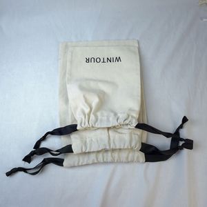 Jewelry Organizer Cotton <b>Drawstring</b> Travel <b>Pouch</b> Lightweight Reusable Material <b>Pouch</b> Bag - Product Image 3