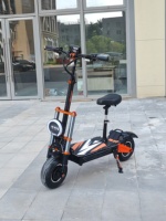 Scooter électrique pour adultes BOYUEDA M2 NFC, vitesse maximale 90-100 km/h, 72V 10000W, double moteur, pneus larges de 12 pouces, batterie 40Ah, charge maximale 200 kg.