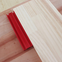 Plaque de déflecteur pour trous de fixation (Dog Hole) 16/18/20mm pour le travail du bois, plaque de butée pour rabotage, support auxiliaire en alliage d'aluminium pour rail en T, outils de table de scie