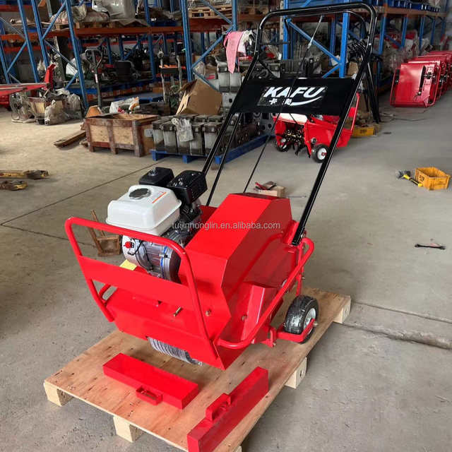 Electric 12V 4-Stroke Industrial Lawn Core Aerator 500mm Punching Range 2cm Hollow Needle 76 Holes/m Hand Supported