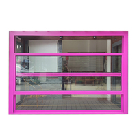 Fenêtres coulissantes verticales automatiques en alliage d'aluminium, stores modernes à enroulement, élévateurs électriques intelligents, coupe-vent et isolants thermiquement pour chambre à coucher