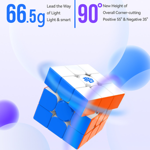 Nuevo cubo inteligente <span class=keywords><strong>Gan</strong></span> 12ui 3x3x3, cubo magnético de giro rápido, juguete de rompecabezas específico de competición de nanotecnología UV - Product Image 5