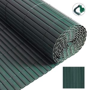 Valla de Jardín de Bambú Artificial de PVC de Doble Cara, Rollo Decorativo para Exteriores, Toldo para Balcón - Product Image 3