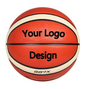 专业定制篮球熔融质量官方尺寸7重量篮球29.5英寸12面板设计球