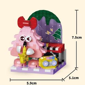 Bloques de Construcción Navideños, Juguete Educativo de Ensamblaje DIY para Niños y Adultos, Decoración Festiva, Venta al por Mayor para Mayores de <span class=keywords><strong>6</strong></span> Años - Product Image 6