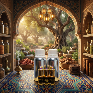 Essence de parfum bois de santal 3 ml, huile botanique boisée riche avec un arôme chaud et doux pour la création de parfums, les diffuseurs et la parfumerie d'intérieur - Product Image 1