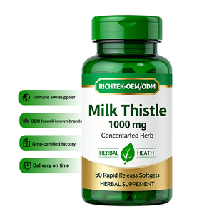 Thiên nhiên của Tiền Thưởng cây kế sữa 1000mg thảo dược bổ sung sức khỏe bổ sung hàng ngày với các đặc tính chống oxy hóa có lợi - Product Image 2