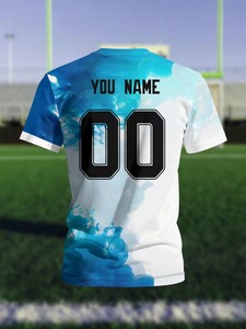Camisetas casuales de manga corta para hombre personalizadas, producidas por una fábrica de ropa, se ofrece personalización.F10 - Product Image 3