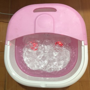 Massaggiatore Elettrico per Piedi Pieghevole, Vasca per Pediluvio Completamente Automatica con Riscaldamento, Funzione Musicale e Temperatura Costante - Product Image 3