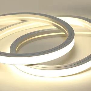 Bande lumineuse LED RGB flexible 30 LED/m, télécommande, intensité réglable, IP65, guirlandes lumineuses décoratives d'intérieur, Ra80, 6000K, lumière du jour - Product Image 2