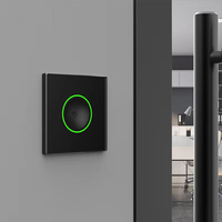 A AC8130 13.56MHz RFID M1 NFC 2d QR lecteur de codes à barres Wiegand RS232 RS485 RFID contrôle d'accès sécurité proximité entrée serrure de porte