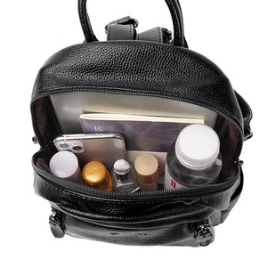 Nuevo Bolso de Mano de PU a la Moda, Mochila Funcional de Gran Capacidad de Cuero PU Suave, Mochila Casual para Mujer - Product Image 2