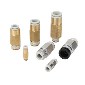 ข้อต่อเร็ว AKH ข้อต่อลมแบบเกลียวนอกทองเหลือง มีหลายขนาด - Product Image 1