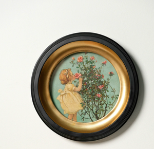 Marco de Fotos Esculpido en Resina Estilo Retro Francés 22x22cm, Patrón Personalizable para Decoración Artística de Pared en Sala de Estar/Comedor - Product Image 1