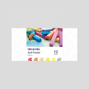 Craies Pastel Douces Carrées AUREUO 12 Couleurs OEM Bonne Adhérence Art Hobby <span class=keywords><strong>Peinture</strong></span> Dessin pour Amateurs - Product Image 2