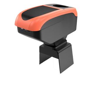 Accoudoir central en <span class=keywords><strong>cuir</strong></span> avec boîte de rangement ABS, porte-gobelet et port USB pour l'intérieur de voiture de style professionnel - Product Image 4