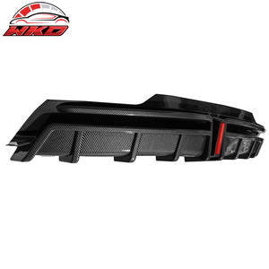 Diffuseur de pare-chocs arrière pour Tesla Model 3 Highland 2024-2025, imprimé fibre de carbone, lèvre LED, kit carrosserie de haute qualité - Product Image 2