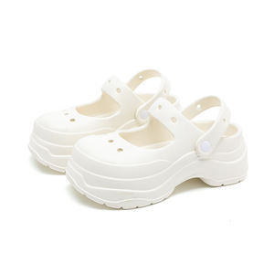 รองเท้าแตะ EVA สำหรับผู้หญิง ใส่ในบ้าน ห้องน้ำ ฤดูร้อน พื้นหนา กันลื่น ขายส่ง - Product Image 1