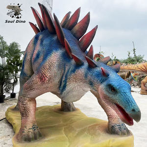 公園やショッピングモール向けの特注デザイン巨大アニマトロニクスリアルなトリケラトプス模型 - Product Image 5