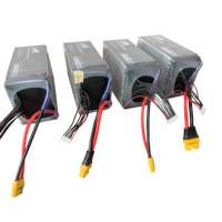 Batterie Lipo pour Drone RC 4S 6S 12S 14.8V 22.2V 44.4V 10000 V 16000/20000/40000/8000/9000mAh 20C 25C 35C Polymère Battery Pack