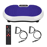 Plateforme vibrante électrique ergonomique en PP 200W, 99 vitesses, pour entraînement corporel complet à domicile, équipement de gym, machine à vibrations personnalisable OEM